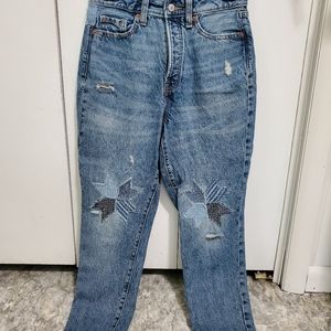 Old Navy Vintage Patched Jeans